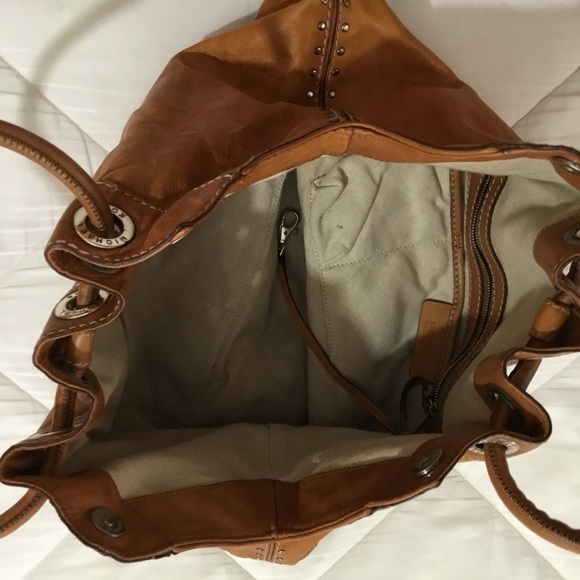 Michael Kors ASTOR Shoulder Tan Brown Leather - Picture 3 of 5